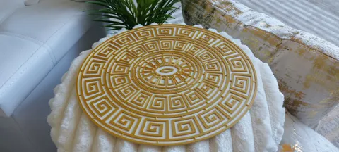 Elegant Geometric Placemat / Wall Decor view 4