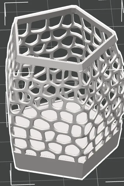 Voronoi pen holder 