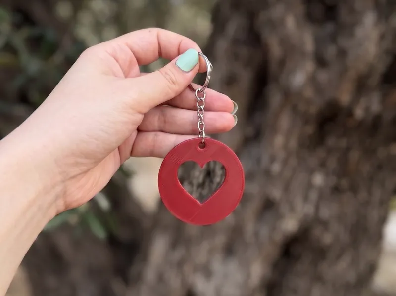 Heart Keychain