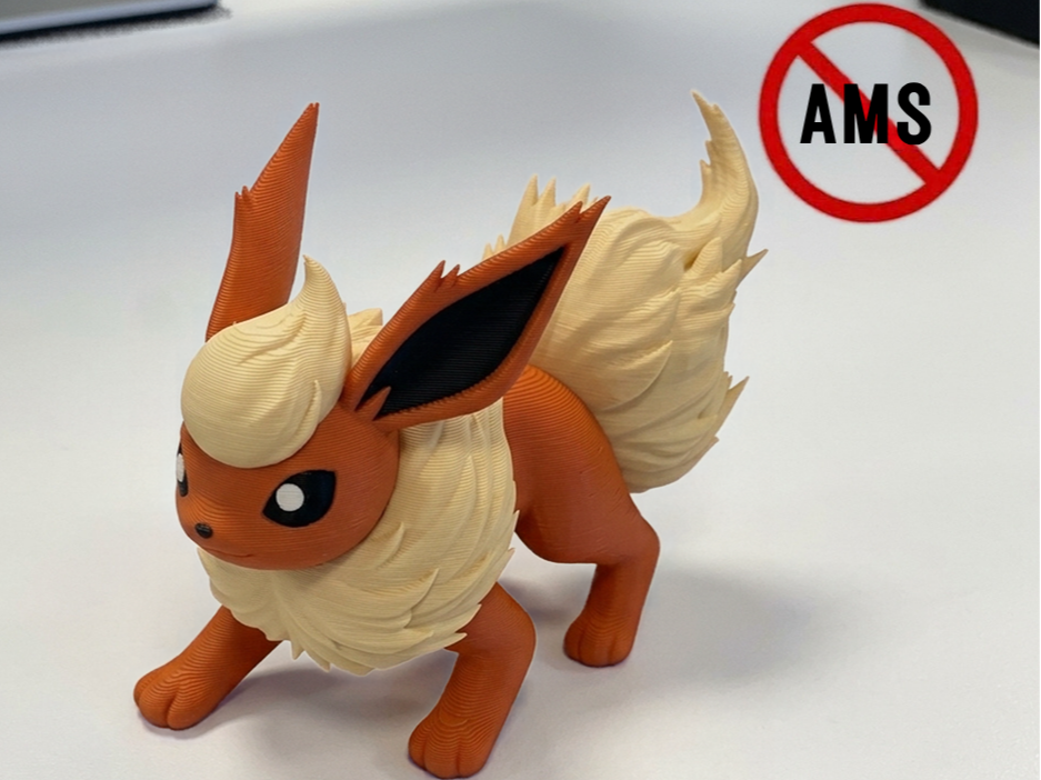 lareon Multicolor (No AMS / Fully Segmented 3D model