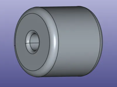 DYSON V15 Detect Absolute wheel