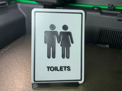 Universal Bathroom Sign