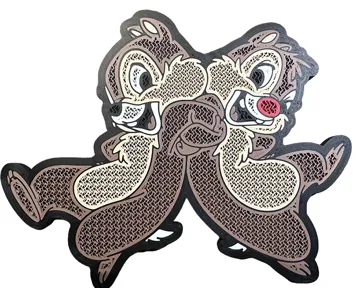 Letrero o emblema decorativo: Chip and Dale | Pin Board Display — vista de referencia 3
