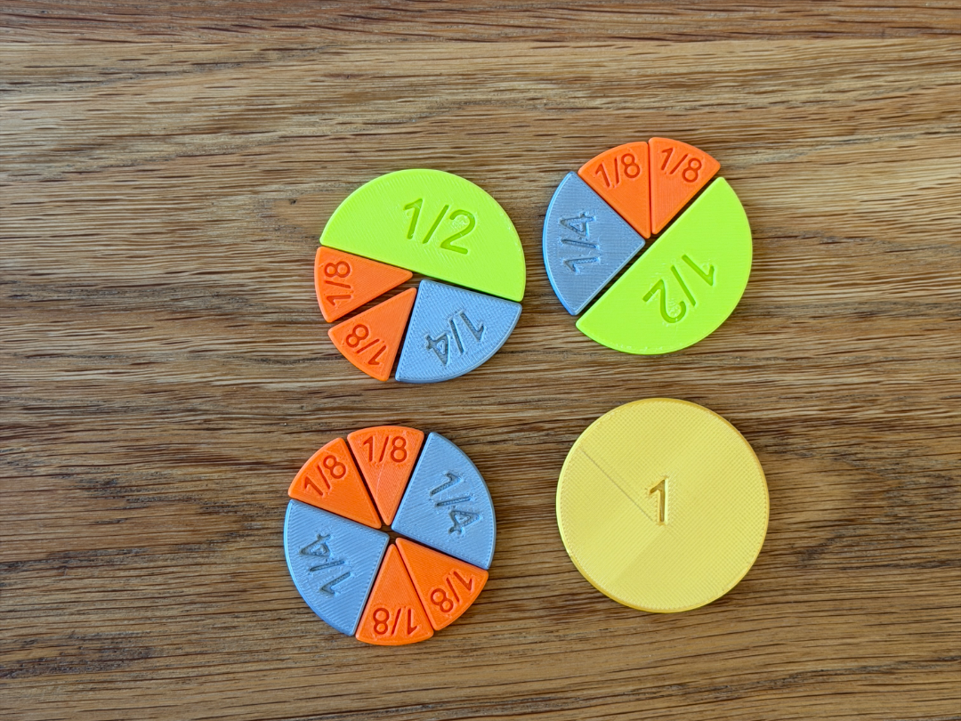 Fraction Circles - Kids Math Tool