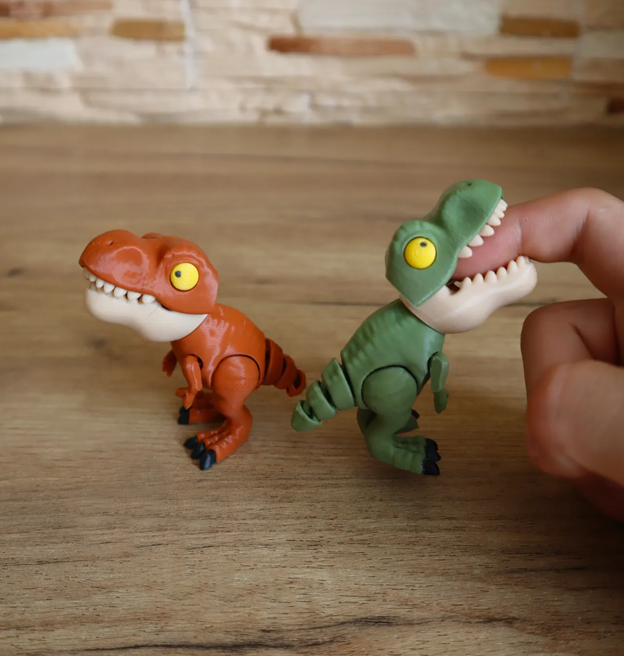 BITING T-REX (MULTIPART PRINT) view 4