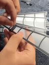 (Split Snap-Fit Version)Spider Web Folding Fan