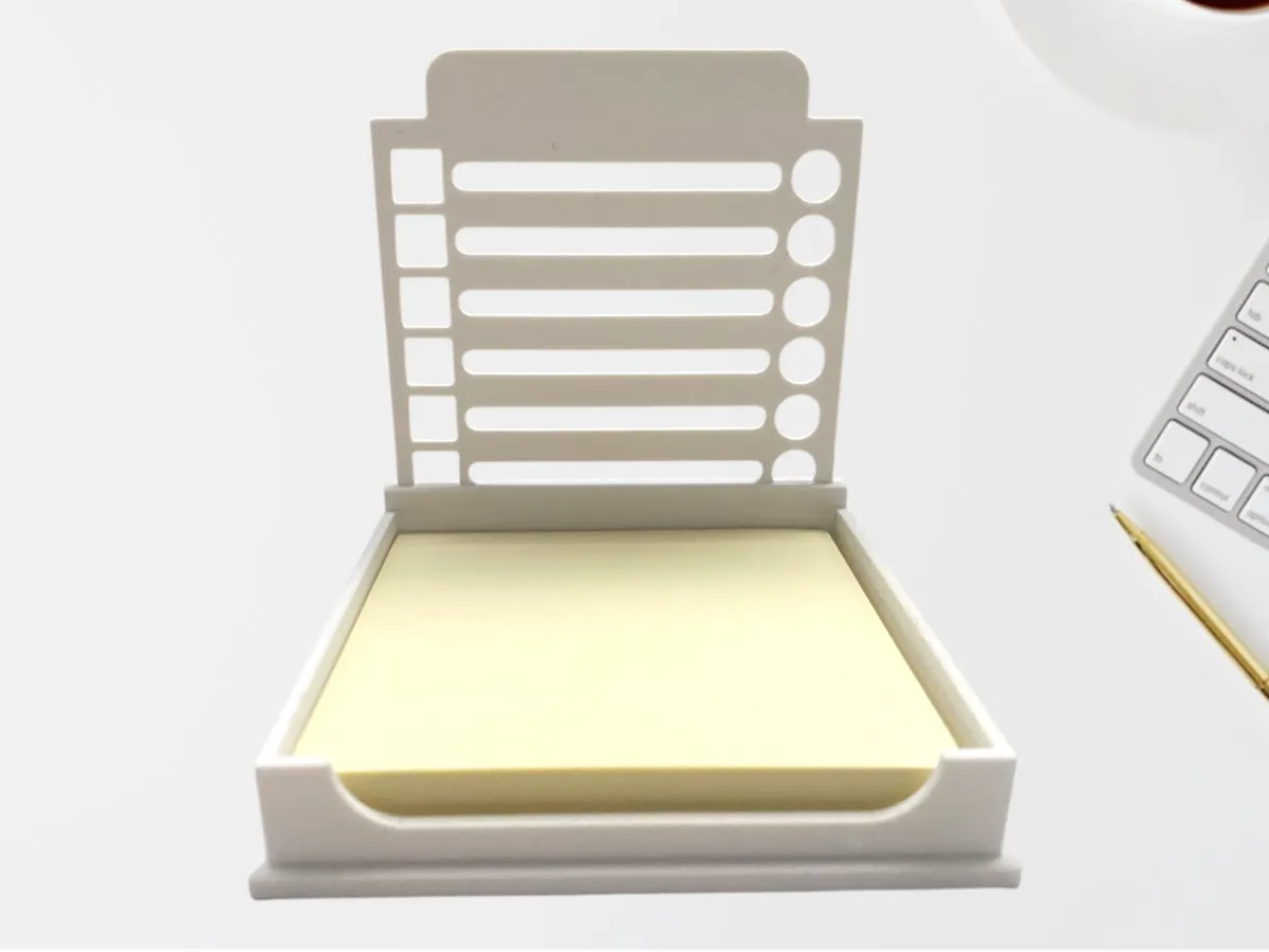 NOTE PAD WITH TEMPLATES - Free 3D Print Model - MakerWorld