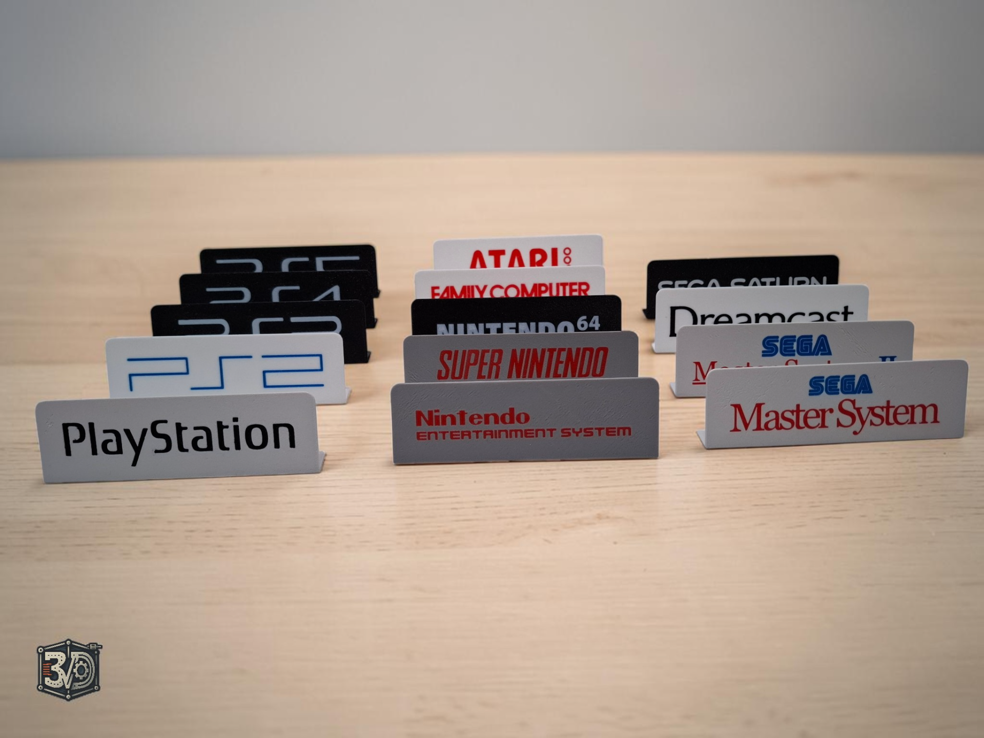 Console Labels – Desk Display