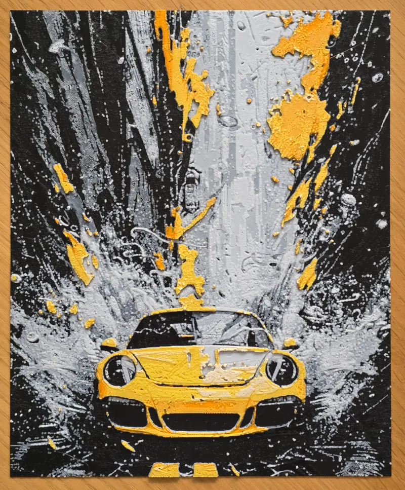 Porshe - Hueforge