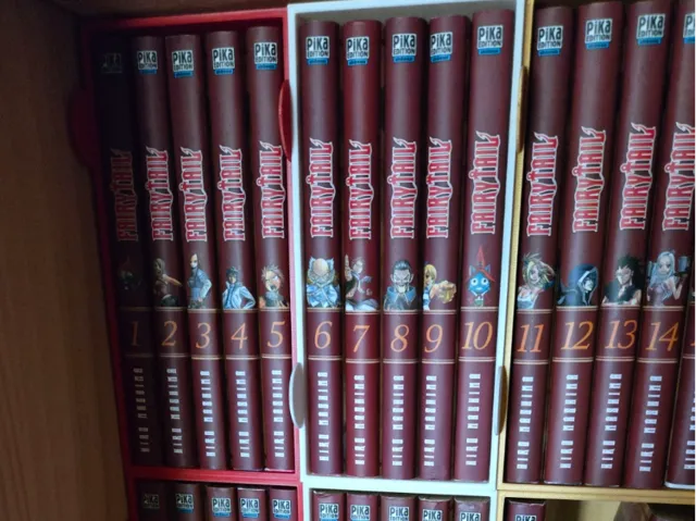 rangement manga Fairy Tail