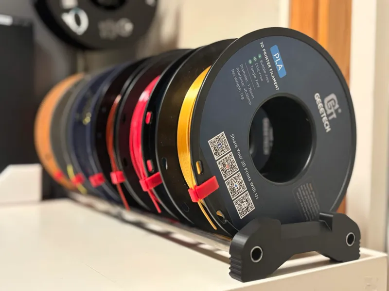 Desk Filament Spool Rack