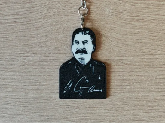 Stalin keychain.