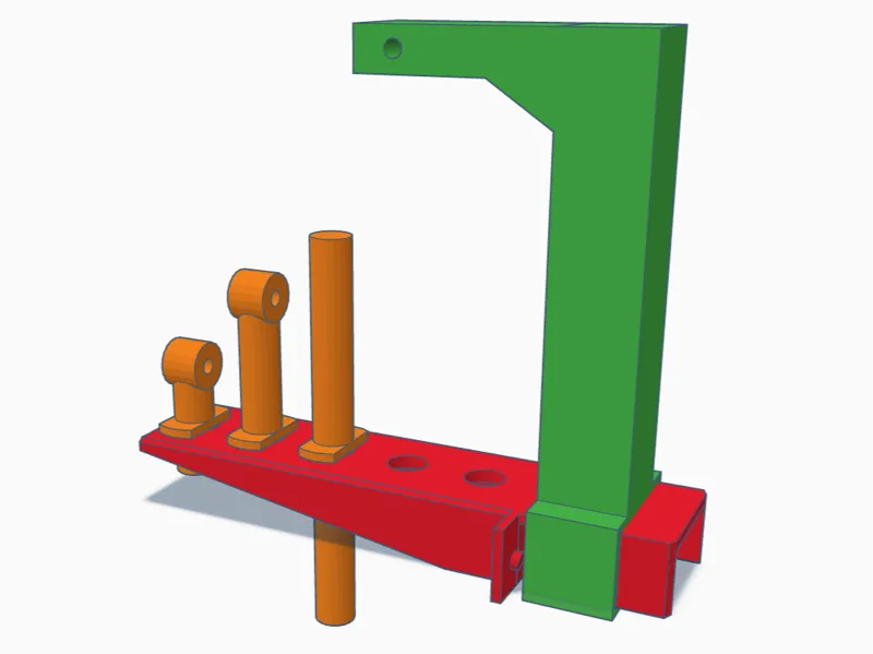 Extender for P1S spool holder.