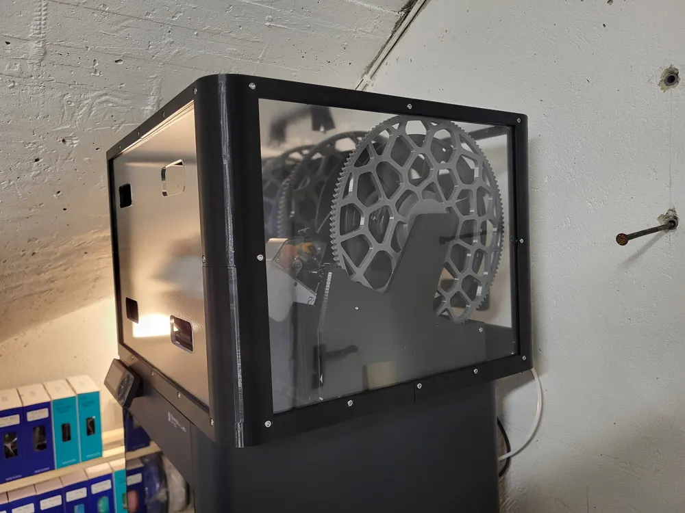 Python AMS - Enclosure for 4mm Acrylic Sheet - Free 3D Print Model ...