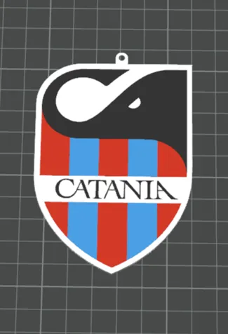 Calcio Catania Keychain