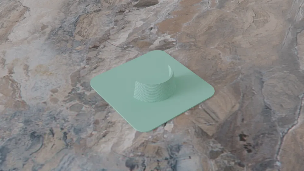 Shower Curtain StayPut Clip by braga3dprint MakerWorld