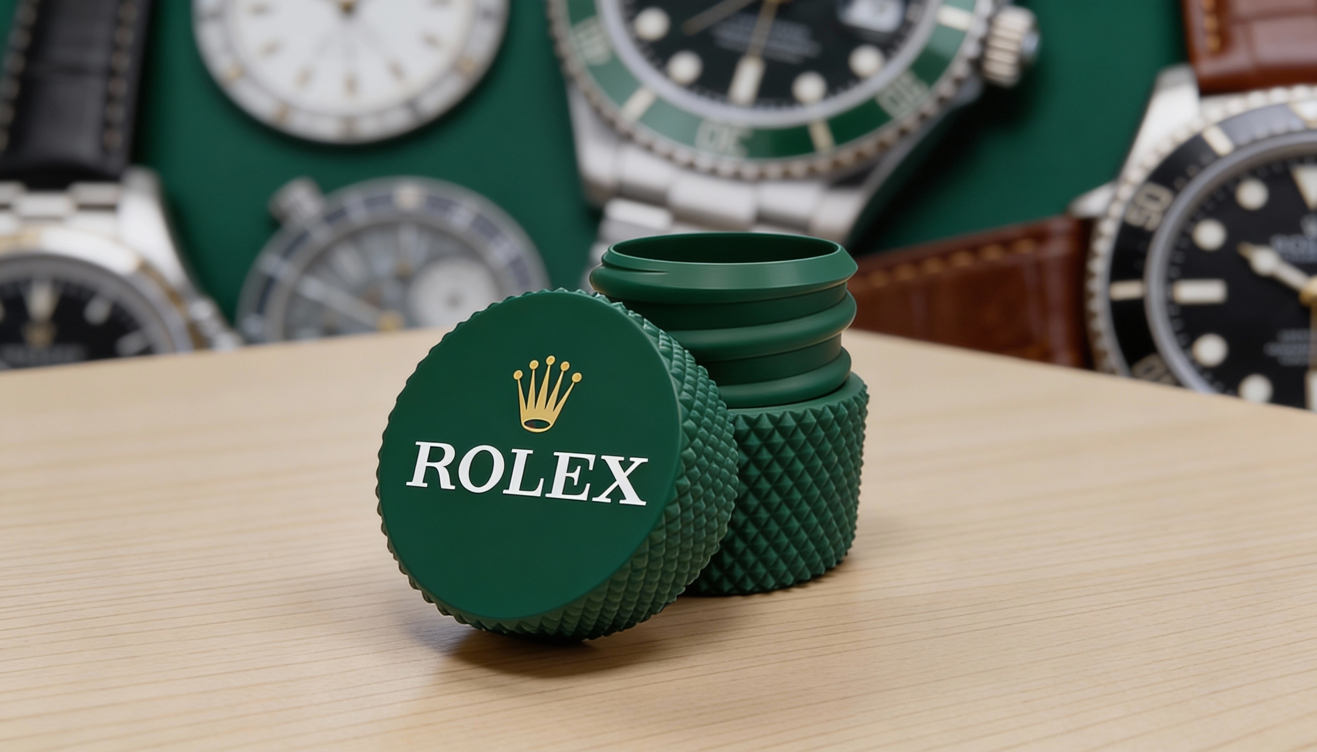 Miniatura 3 do modelo 3D Rolex Threaded Container