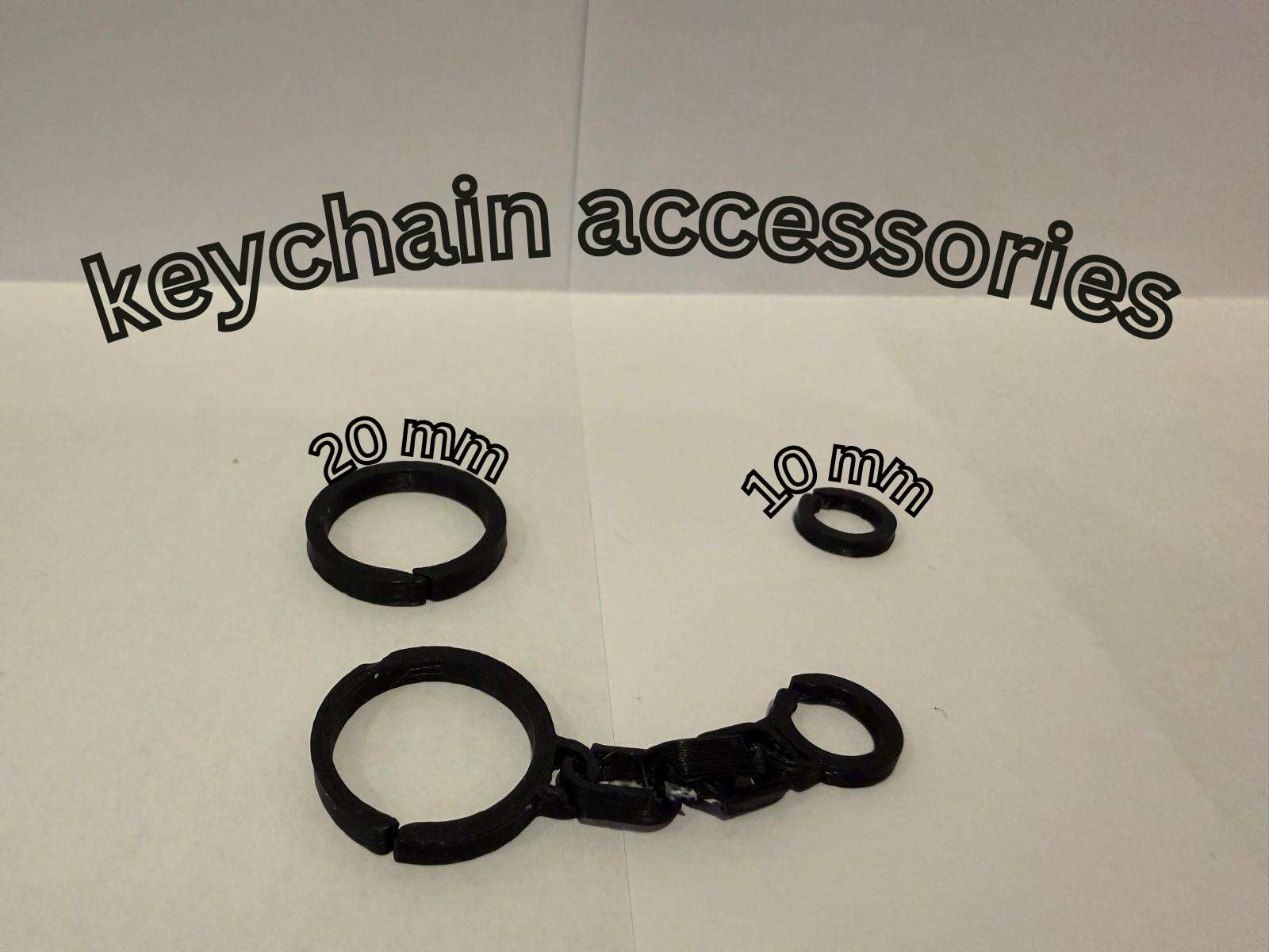 keychain making accessories