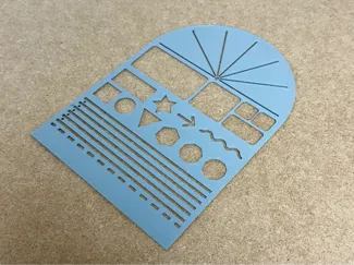 School stencil.