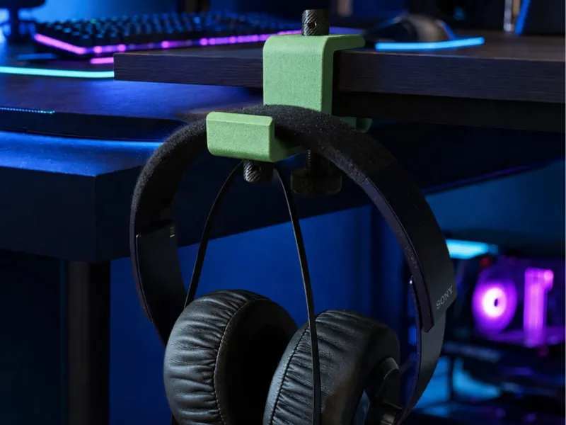 Kopfhörer Halter mit Magnethalter für Kabel