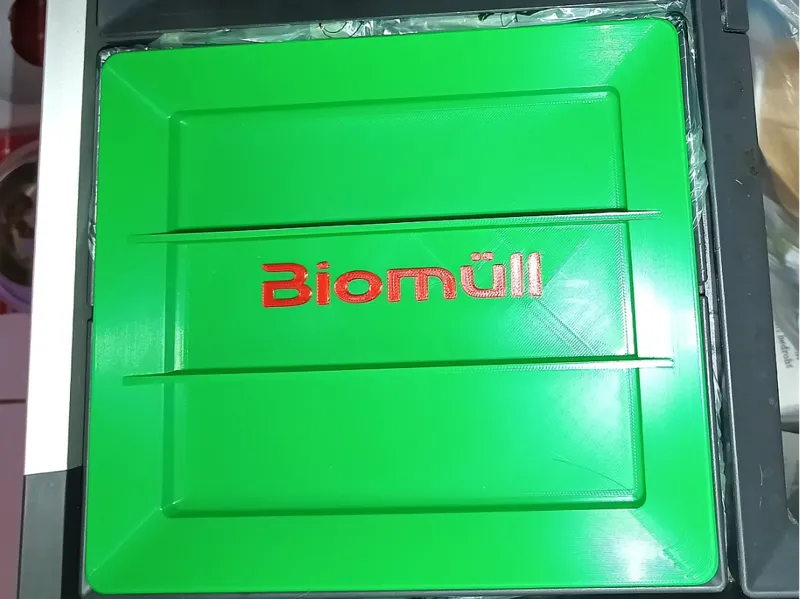 Blanco-Deckel für Biomüll ,  für den 8-Liter-Eimer