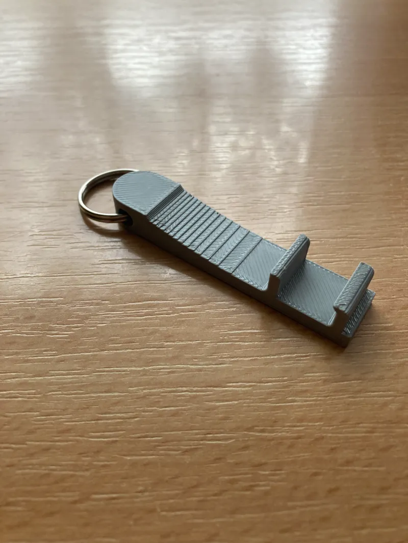Phone stand keychain