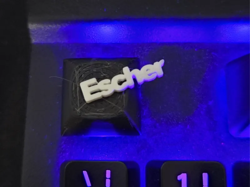 Escher Keycap
