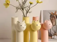 Vase chat et vase panda — photo 1