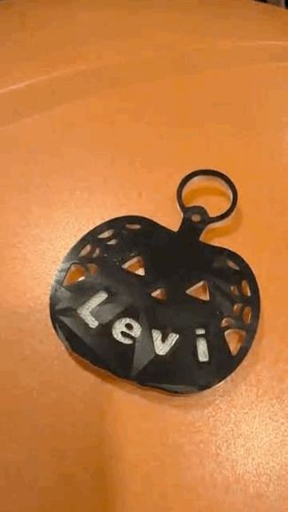 Customizable Pumpkin Keychain with Name -Halloween