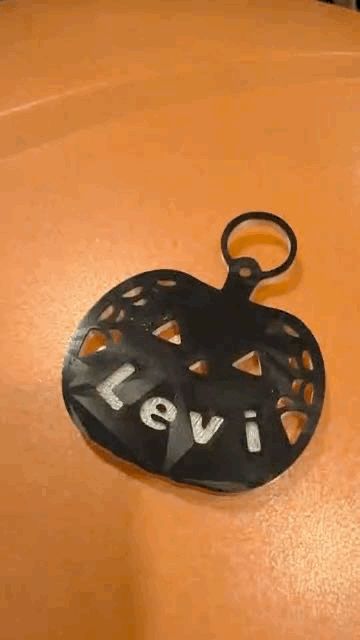 Customizable Pumpkin Keychain with Name -Halloween