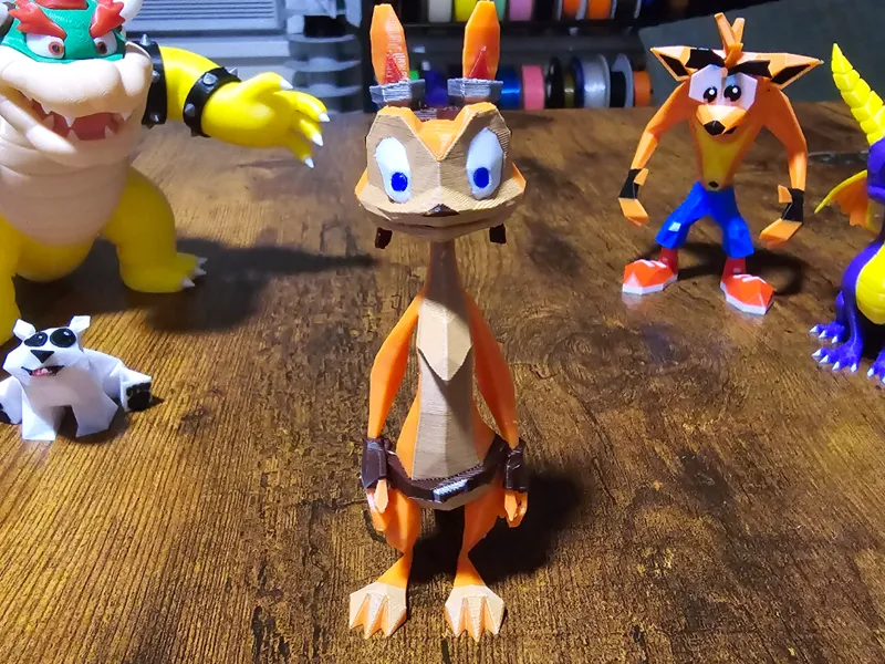 Daxter Figurine From PSP - Jak & Daxter AMS READY