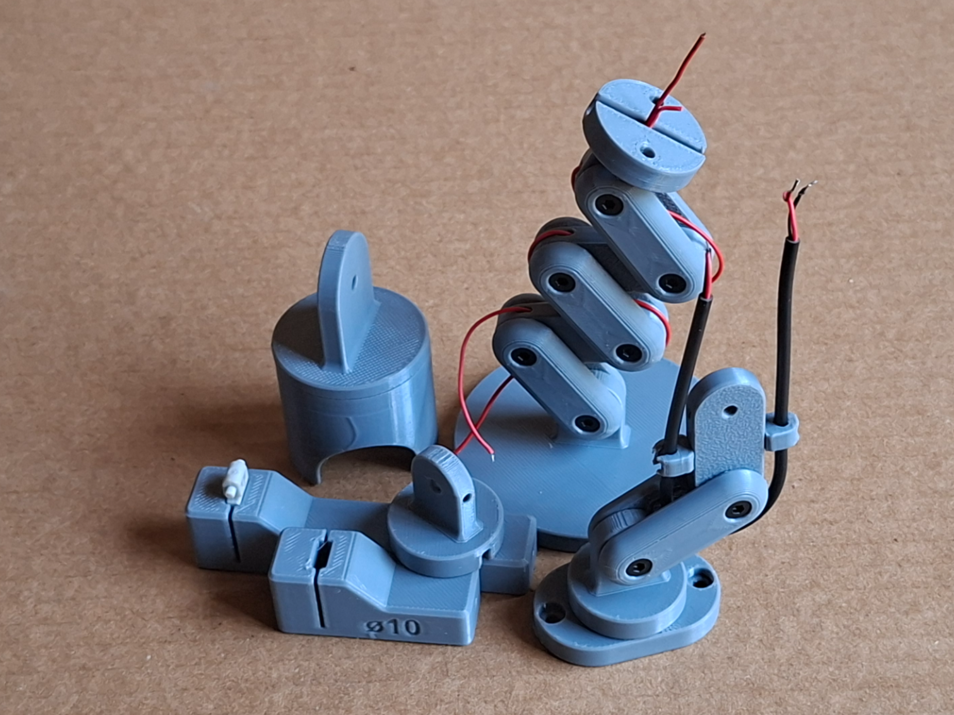 Miniatura 1 do modelo 3D Flexi Arm parametric