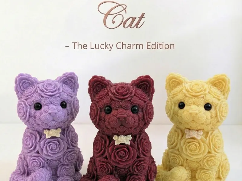 Eternal Rose Cat - The Lucky Charm Edition