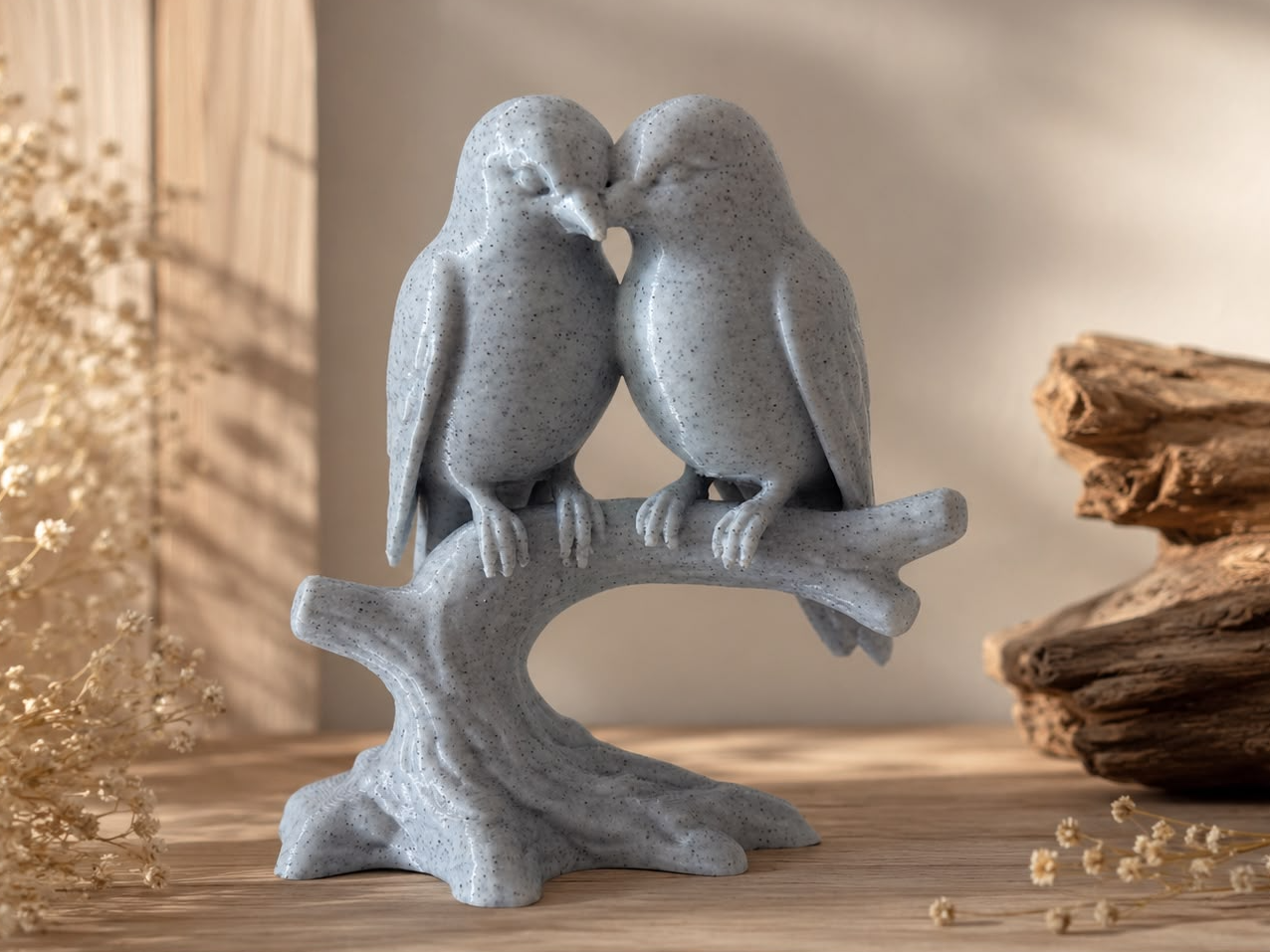 Love Birds Statue