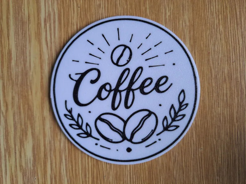 Coffee Bean Coaster #09