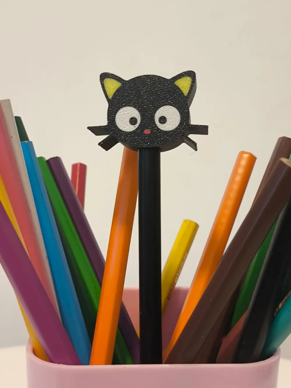Hello Kitty Gang Chococat Straw or Pencil Topper - Free 3D Print Model ...