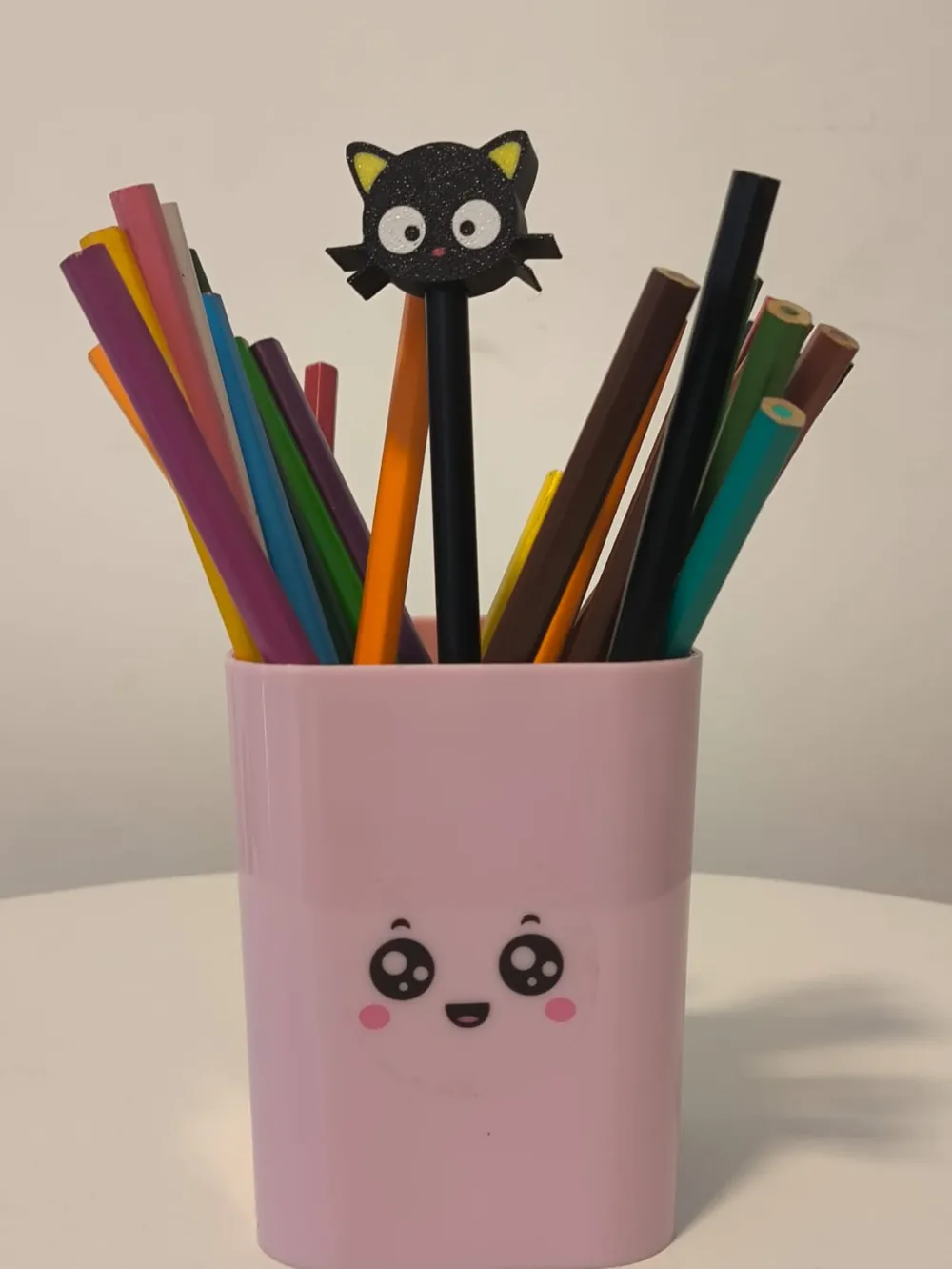 Hello Kitty Gang Chococat Straw or Pencil Topper - Free 3D Print Model ...