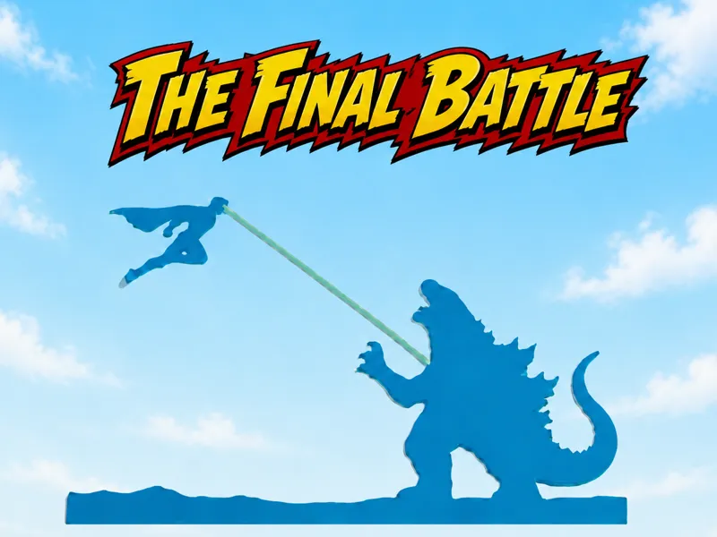 Superman Vs Godzilla