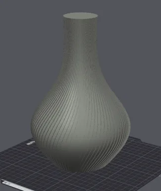 Modern spiral Vase