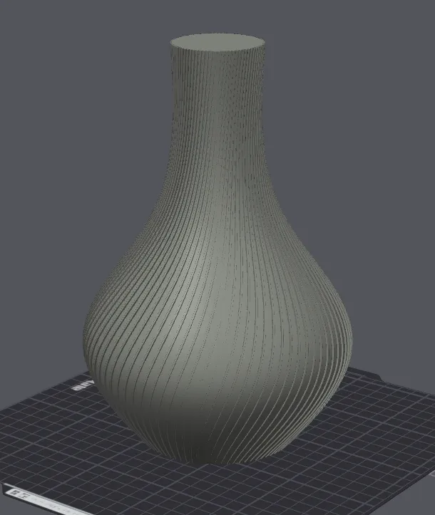 Modern spiral Vase
