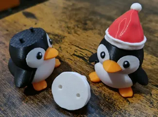 Christmas Baby Penguin - Mochie Remix