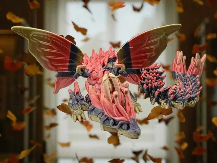 Winged Butterfly Dragon Flexible