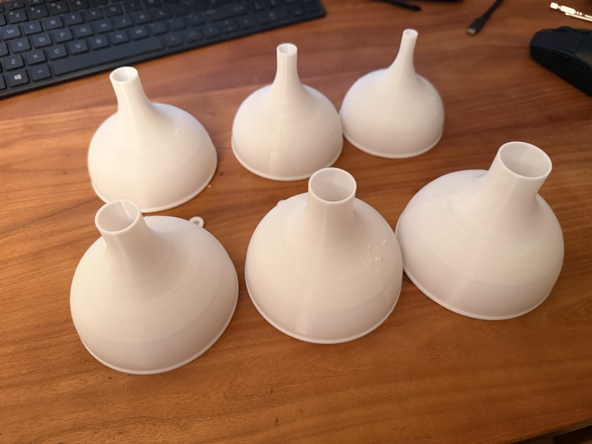 Stackable Funnel Set (6 Sizes) 10mm-27mm