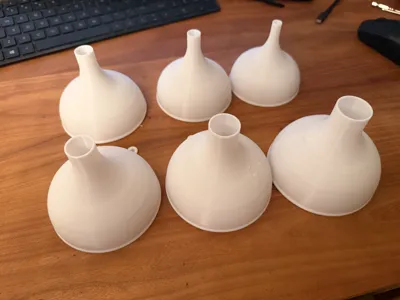 Stackable Funnel Set (6 Sizes) 10mm-27mm
