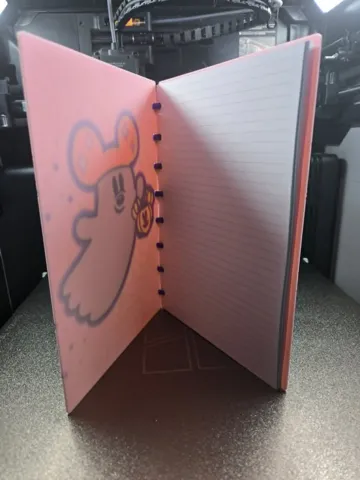 Adorno temático: A5 Boo Ghost mouse Notebook — vista de referencia 5