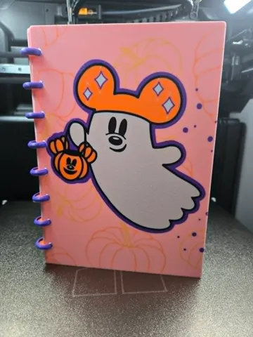 Adorno temático: A5 Boo Ghost mouse Notebook — vista de referencia 2