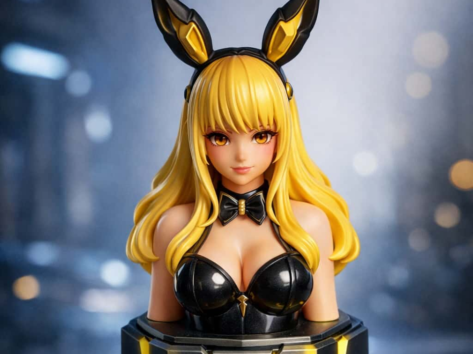 Sci-Fi Anime Bunny Girl Bust | High Detail Figure