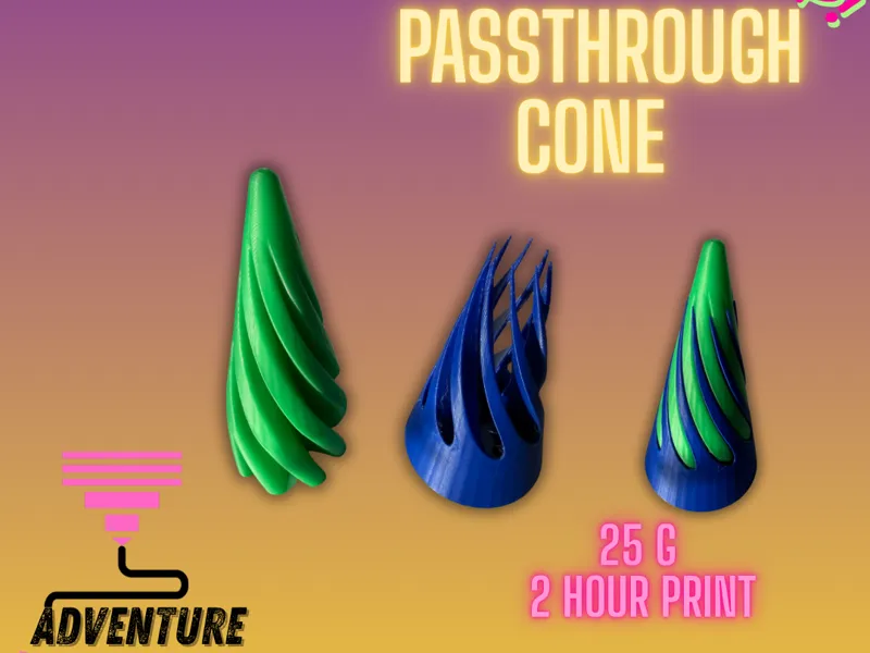 Simple passthrough cone