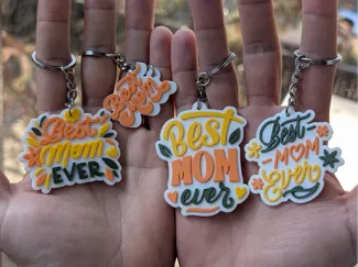 Best Mom Ever - Keychain Set