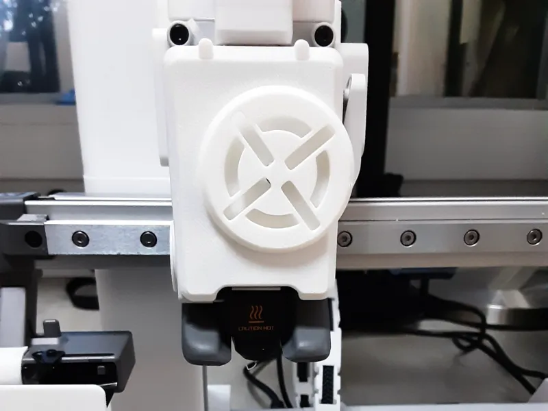 A1 front cover with big extruder wheel